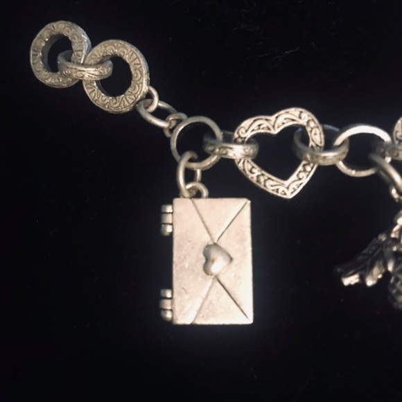 Silver tone Barbie Style Charm Bracelet - Picture 4 of 14